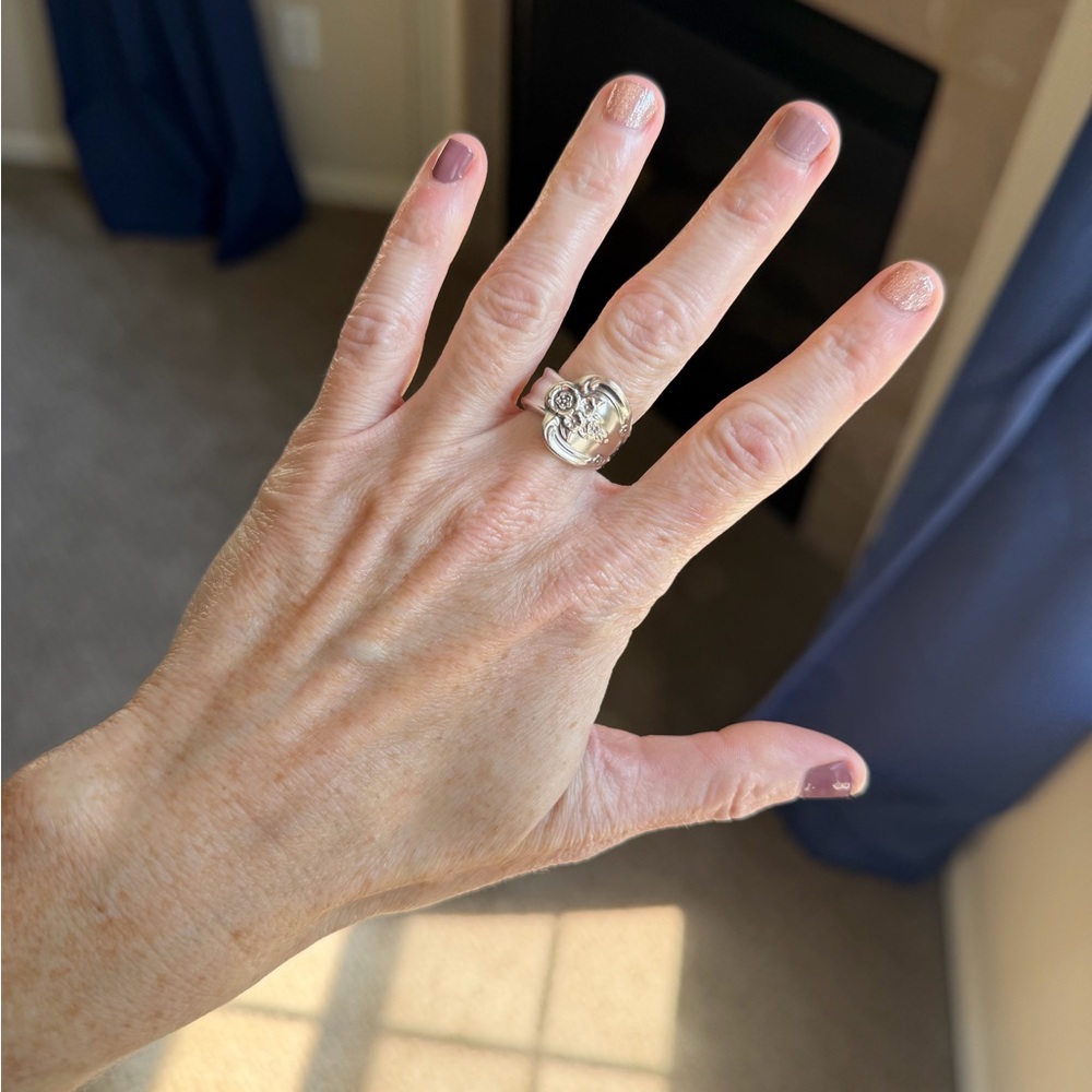 Magnolia Spoon Ring - Picture 6 of 14